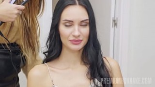 sexy xxn PremiumBukkake - Megan Venturi swallows 48 huge cumshots