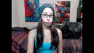 bbc anal 6cam.biz teen alexxxcoal flashing boobs on live webcam