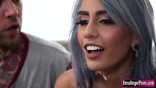 Ink babe gets fucked sexvdieo until she squirts